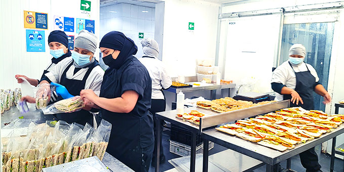 Comidas Cook & Chill para empresas