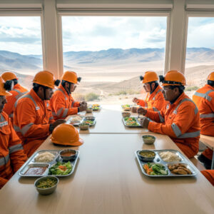 Alimentación en Faenas Mineras